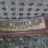 Set of 2 Thonet chairs N°31, 1885, antique cannages