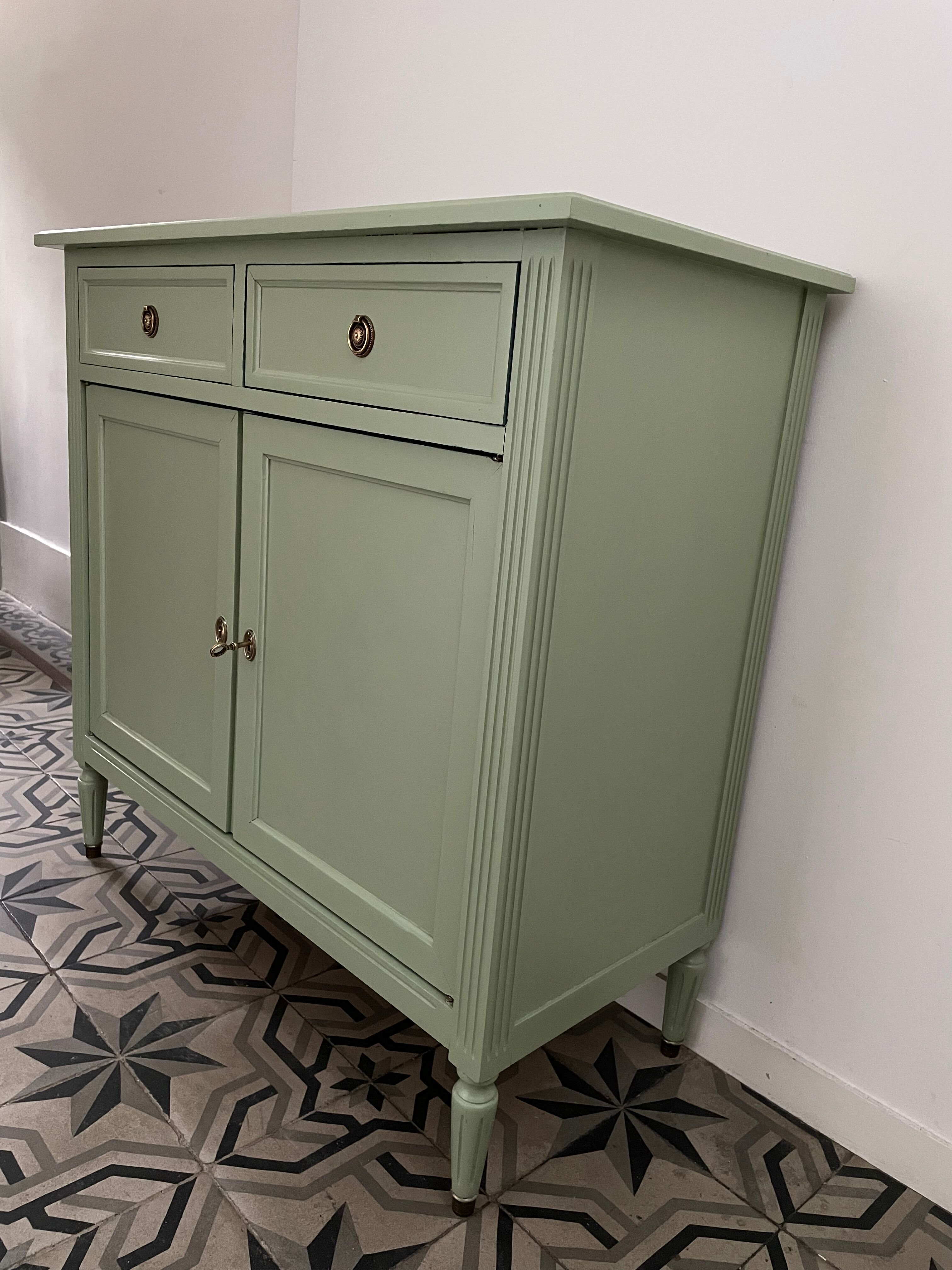 Antique furniture of Parisian buffet type, around 1960