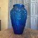 Vaas art deco 1930 Kobalt Blauw Frans