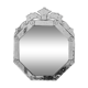 Octagonal Venetian mirror, 63x60cm.
