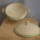 Former porcelain crockery service of Limoges "Ets Bourgeois Paris", 65 pieces