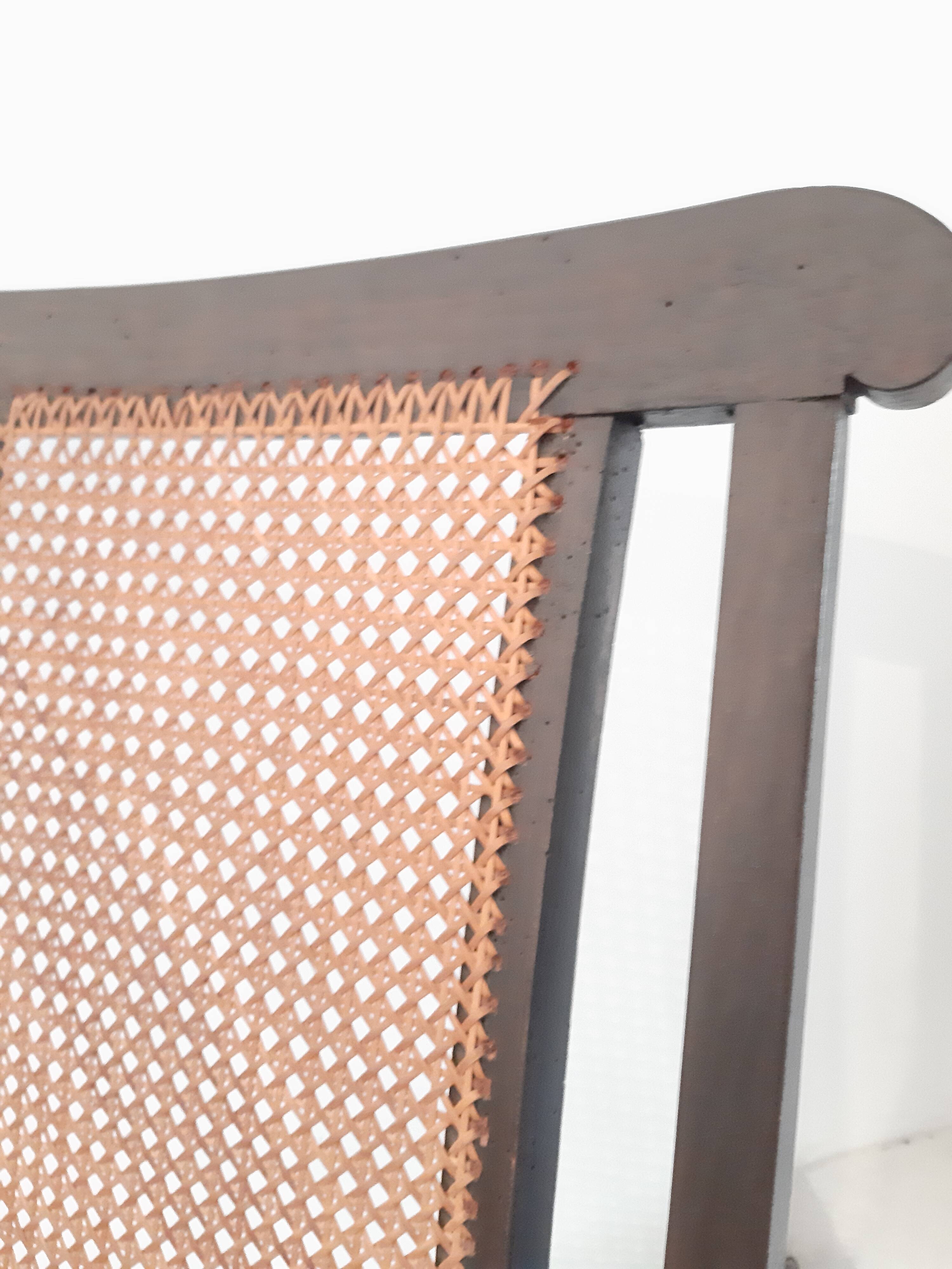 Canne transatlantic folding chair