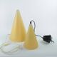 Lampe conique en verre par SCE