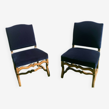 Beautiful pair of velvet chairs