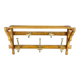 Vintage wooden coat rack