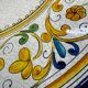 Outdoor table signed Grandi Maioliche Ficola hand-painted Italy