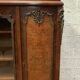 Louis XV style desk set in mahogany and burr walnut