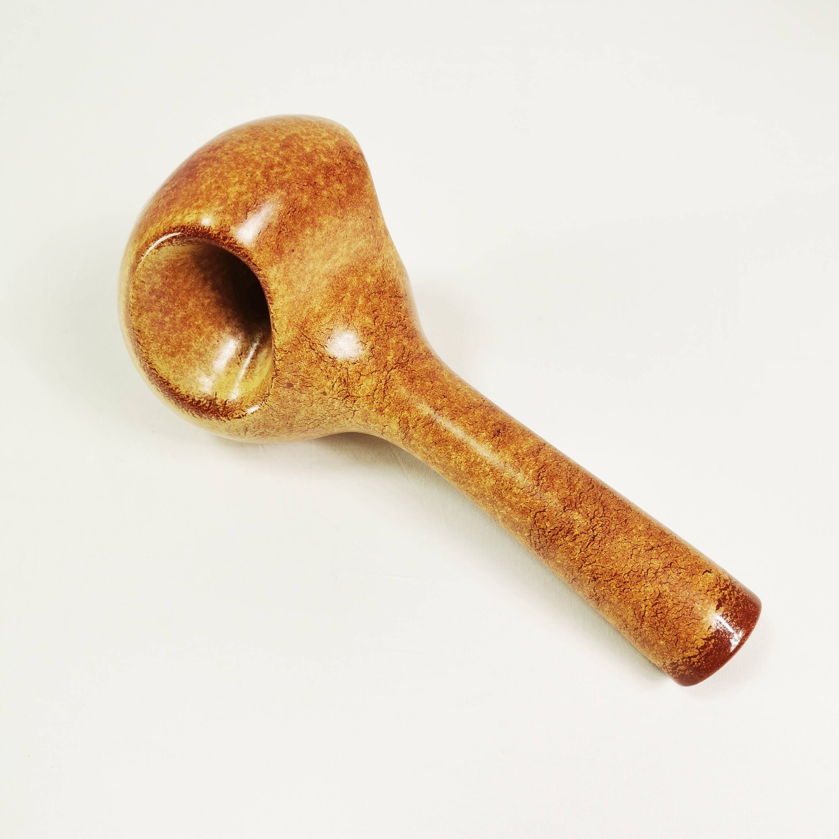 Modernist ceramic vase, Bertoncello Ceramiche, designed by Roberto Rigon, Italy, 1960s.