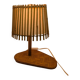 Superbe Lampe rotin vintage