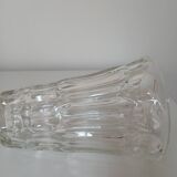 Vase en verre ciselé