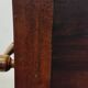 Antique dressing table/vanity unit in wood and marble
