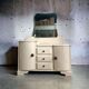 Vintage art deco furniture / make-up table / vanity cabinet