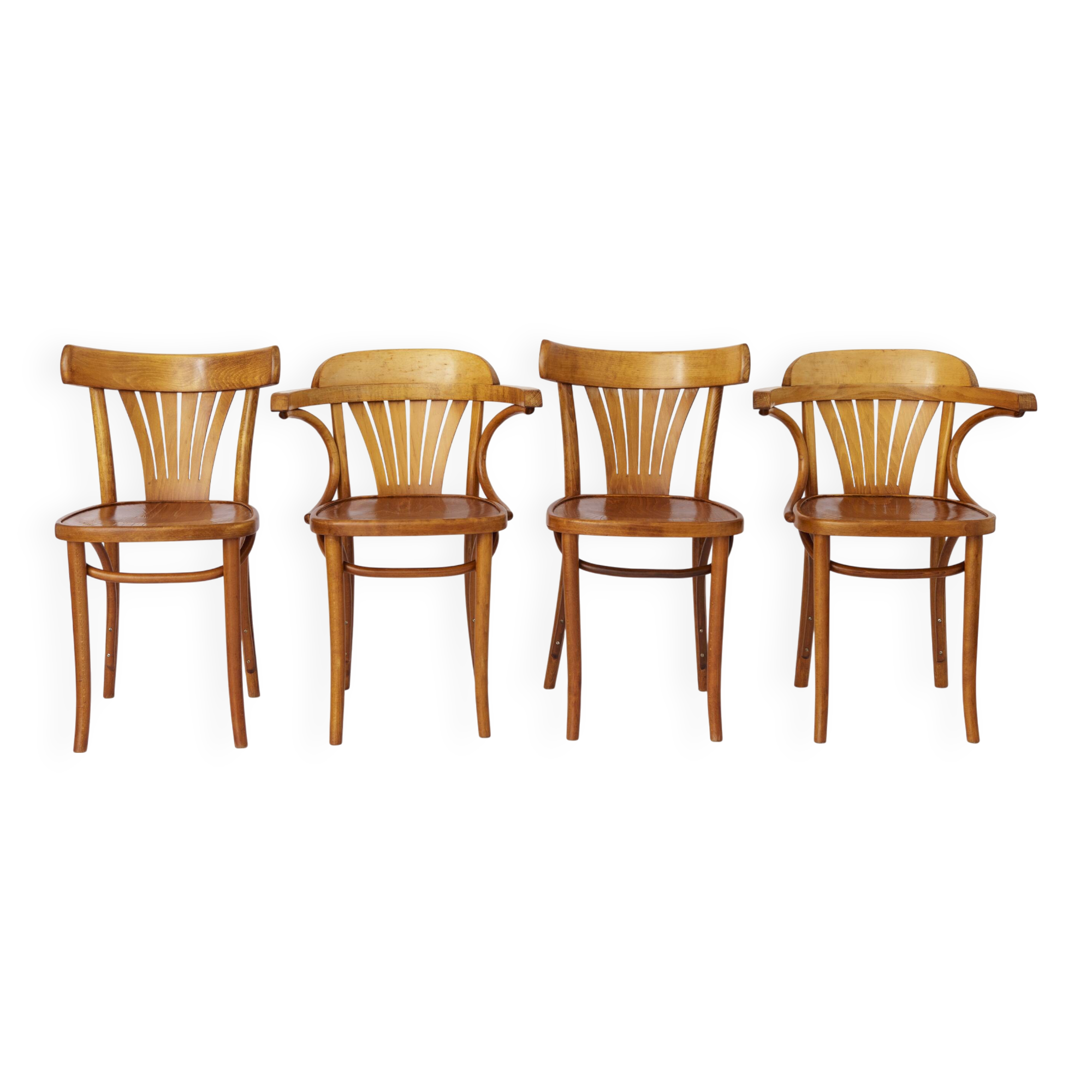 Vintage Chairs by Radomsko ZMG, Poland, Bentwood, Beech, 1970s
