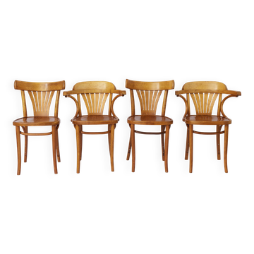Vintage Chairs by Radomsko ZMG, Poland, Bentwood, Beech, 1970s
