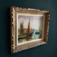 Tableau Marine Mediterranean – Régis BÉRARD (Louis BISSINGER) – Oil 1