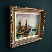 Tableau Marine Mediterranean – Régis BÉRARD (Louis BISSINGER) – Oil 1