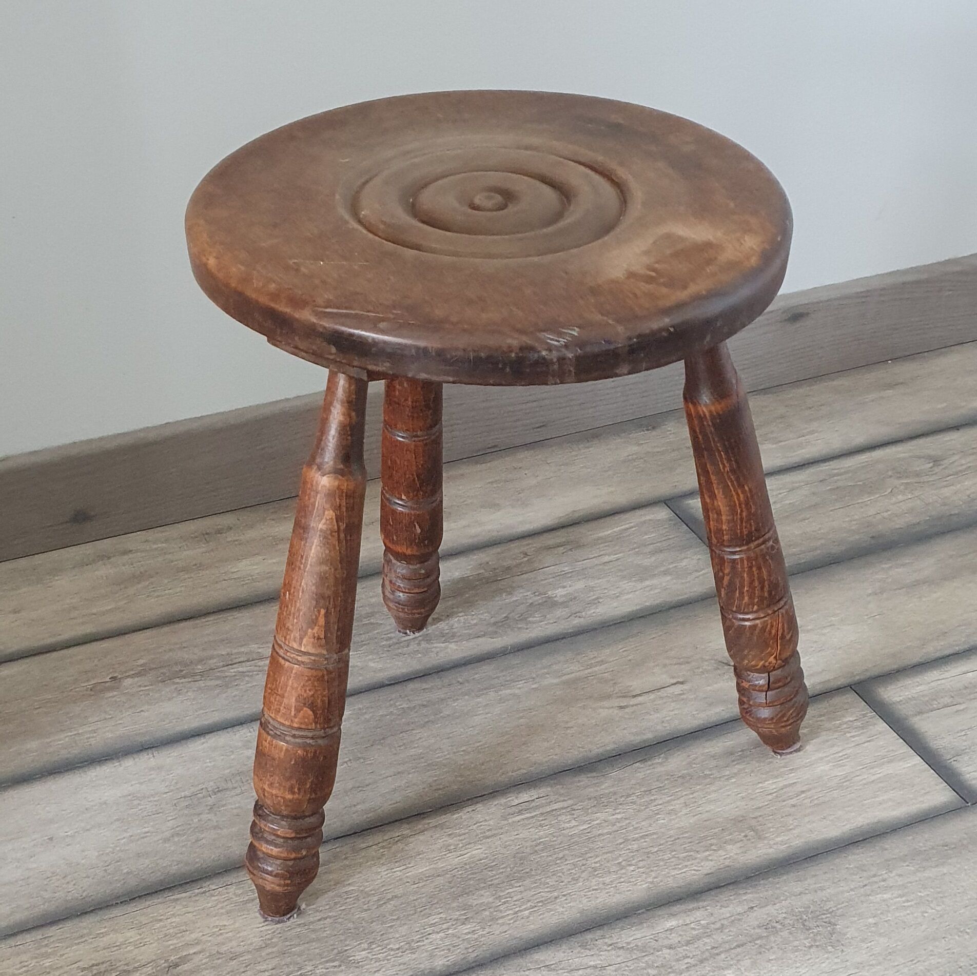 Wooden stool