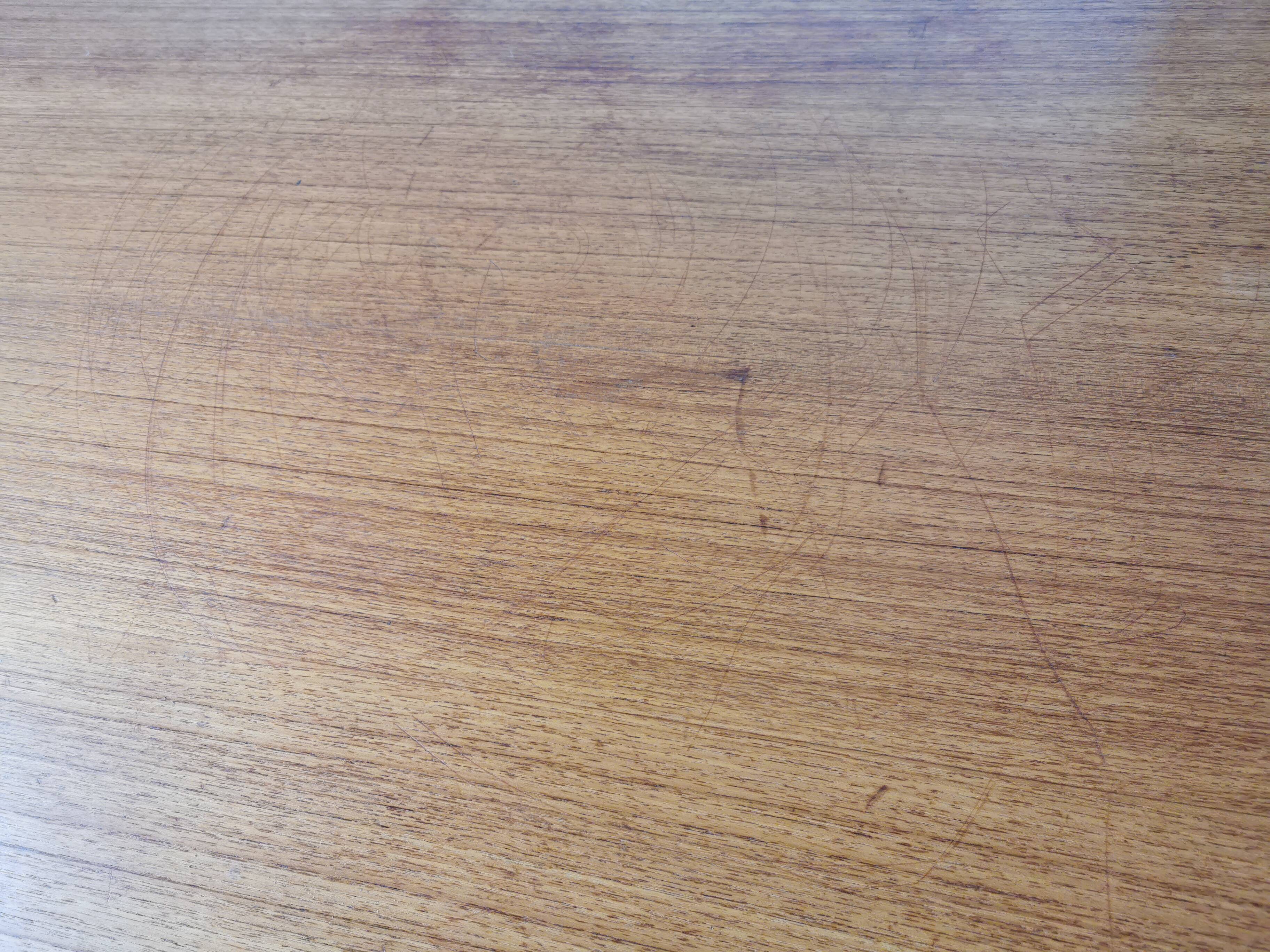 Scandinavian style teak coffee table