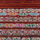 Kilim Tellisse red wool flat carpet 145 x 270 cm