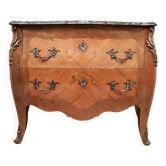 Louis XVI style marquetry chest of drawers