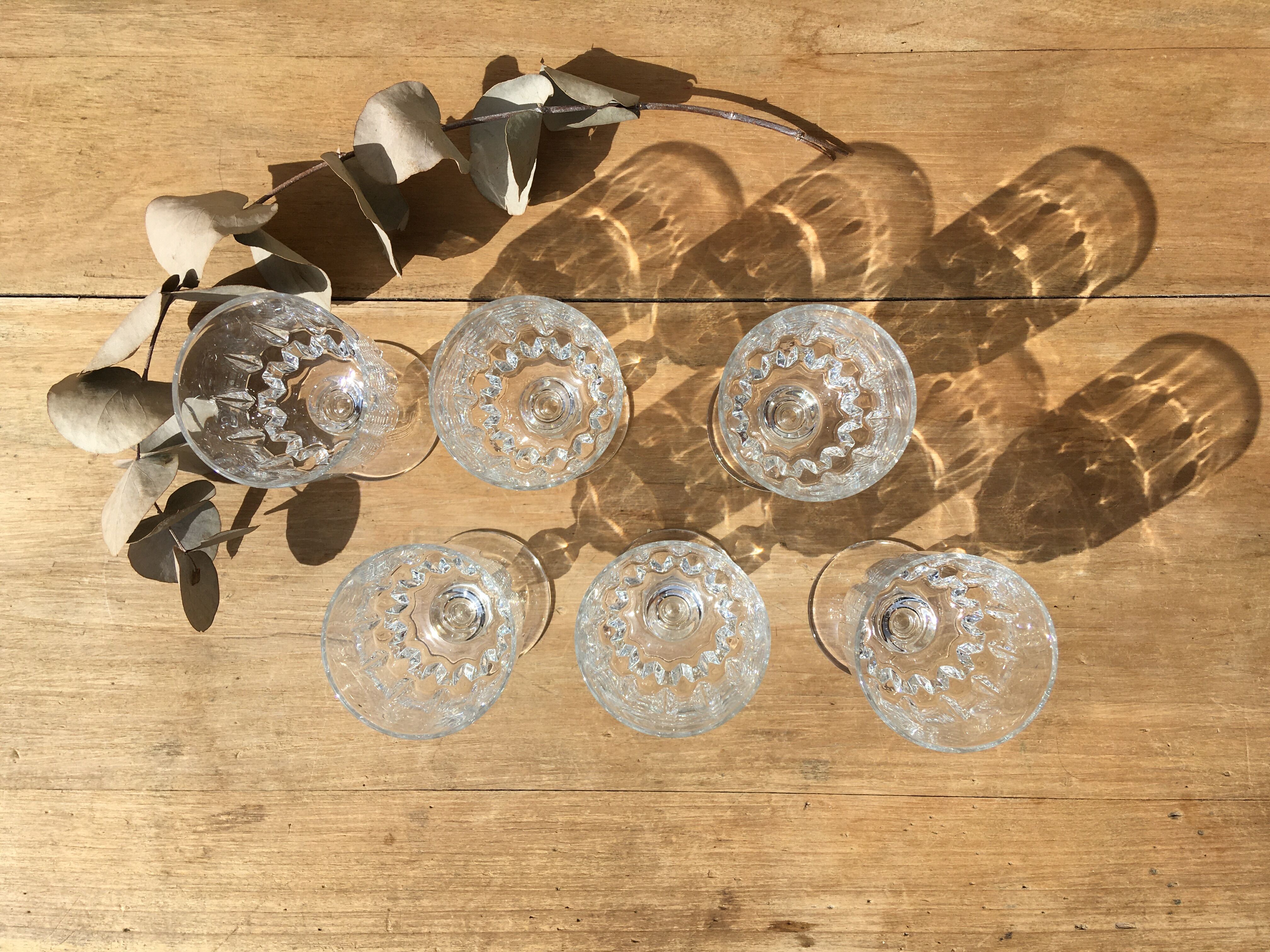 6 glasses