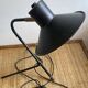 Vintage 1970s black cocotte lamp