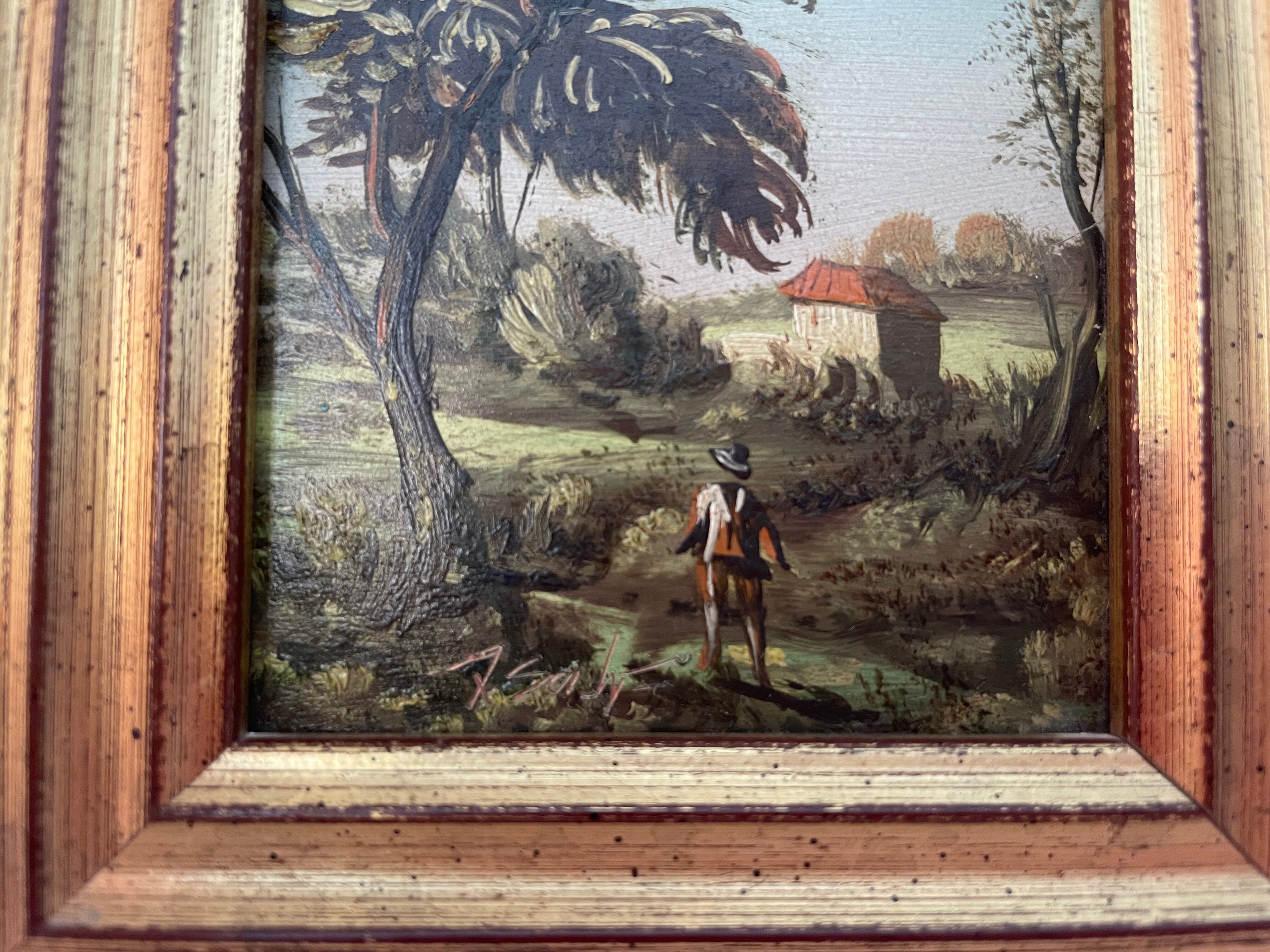 Duo de peintures