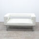 White leather sofa klöber