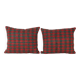 Set of 2 vintage kilim cushion covers 51x61 cm