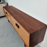 Enfilade scandinave en noyer , années 60