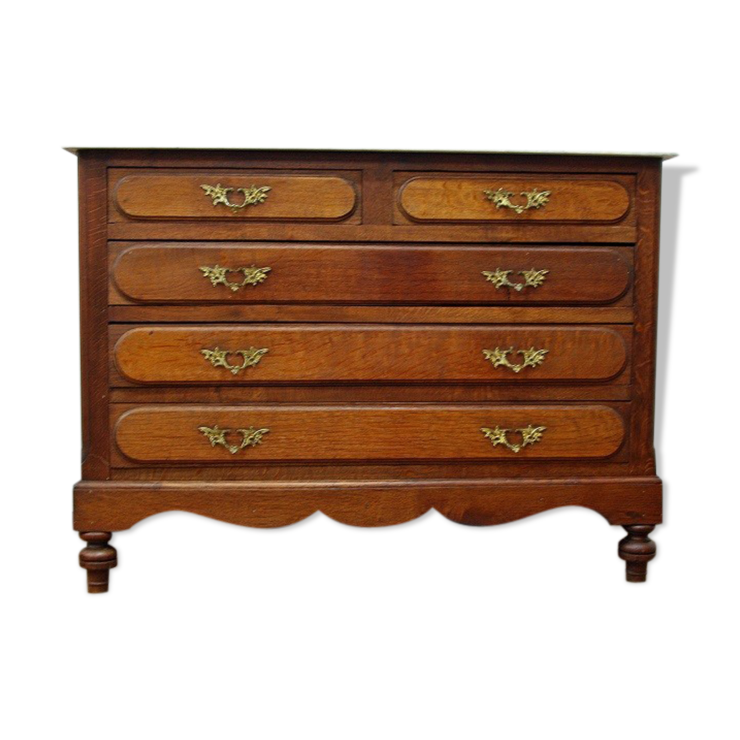 Dresser with marble top