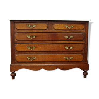 Dresser with marble top