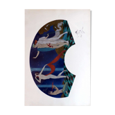 Lithographie originale Georges Barbier 1911