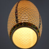 Vintage oriental ceramic pendant, 1980s