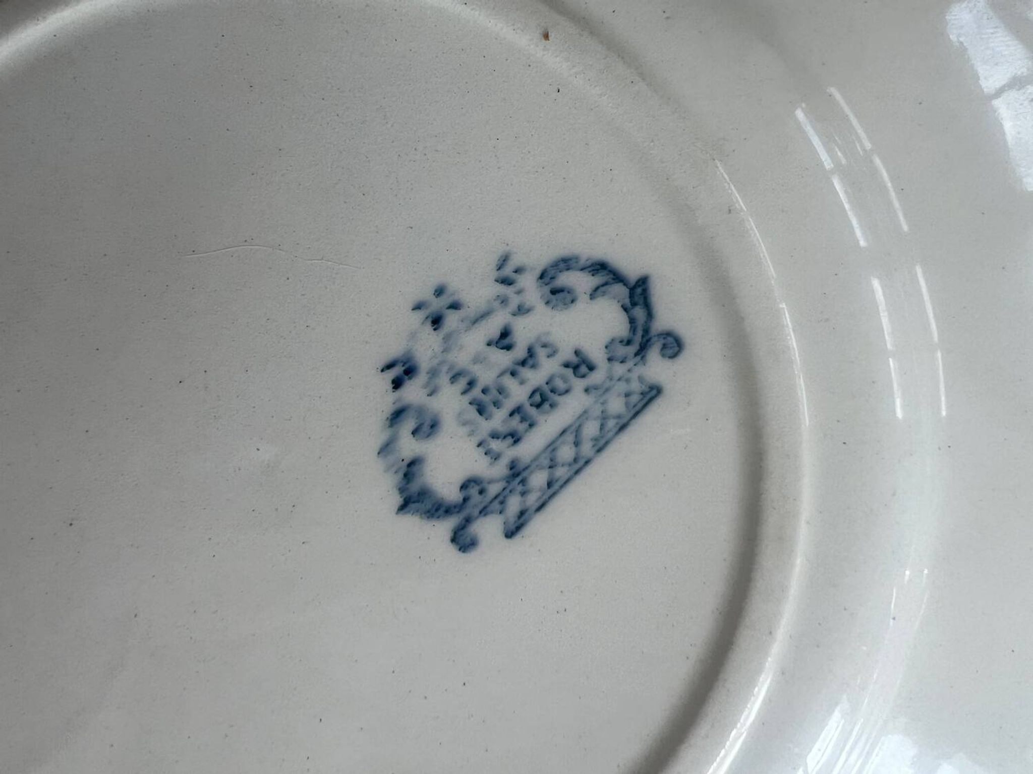Ironstone plates