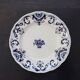 Antique ironstone plate Longchamp – Rouen model
