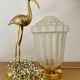 Vintage art deco globe table lamp in frosted glass