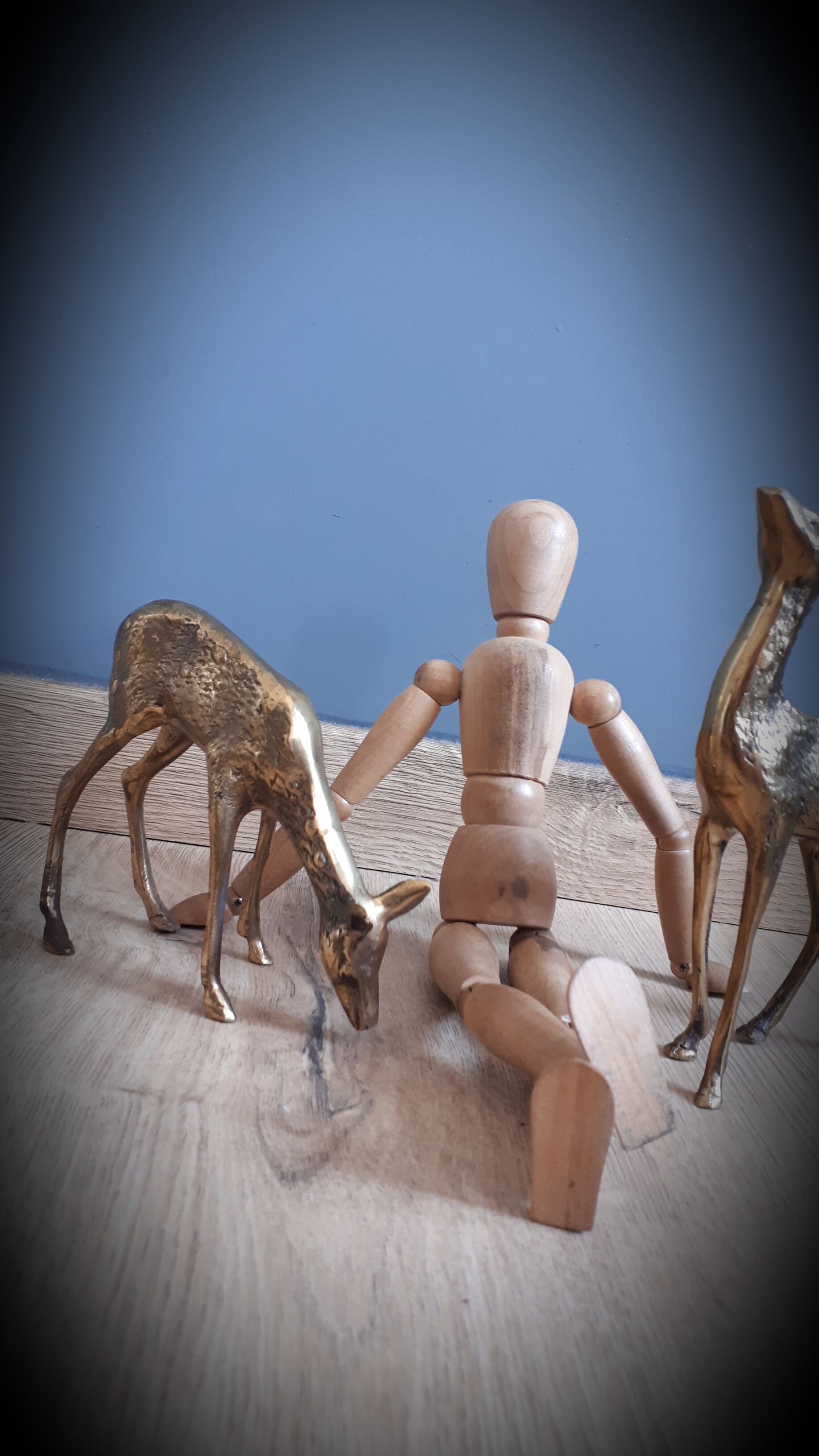 DuO deer and brass doe