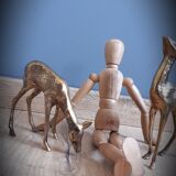 DuO deer and brass doe