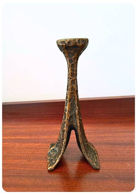 Michael Harjes Brutalist Vintage Candle Holder