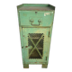 Cabinet with 1 door and 1 industrial metal drawer, 1950