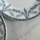 Set of 4 flat plates Creil and Montereau Labrador