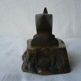 Bronze paper press anvil