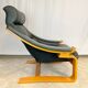 Kroken armchair and footstool by Nelo Möbel Sweden.