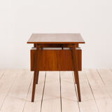 Danish teak mid century double sided desk, 60s