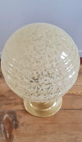 Clichy glass table lamp