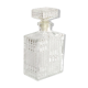 Rectangular whiskey decanter