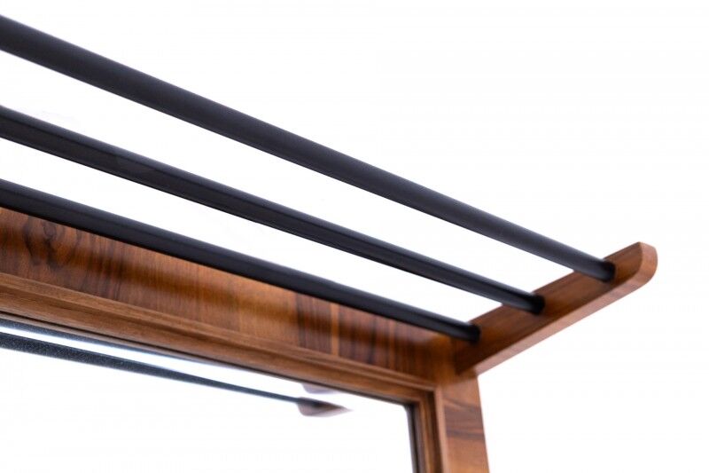 Art Deco style wardrobe with mirror, 1940s, Poland.