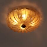 Italian Murano glass ceiling lamp by Barovier & Toso, 1960