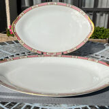 Pair of Limoges B & D serving dishes